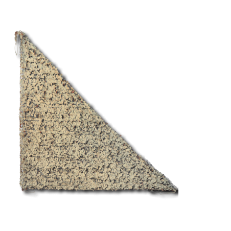 Filet triangulaire - 80% d'ombrage - Sable