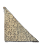 Filet triangulaire - 80% d'ombrage - Sable