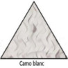 Filet de camouflage triangulaire 80% d'ombrage - Blanc