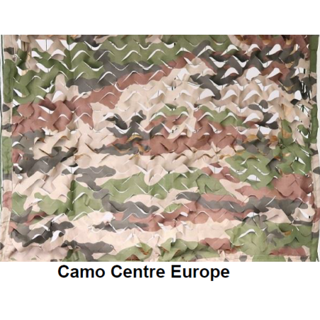 Filet de camouflage renforcé Bartavel - 80% d'ombrage - Cam Centre Europe