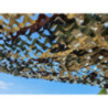 Filet de camouflage renforcé Bartavel - 80% d'ombrage - Cam Centre Europe