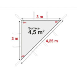 Filet triangulaire - 80%...