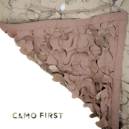 Filet renforcé Camo First - 80% - Beige