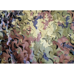 Filet de camouflage à la découpe (2,20m de large) - Vegetato/Vert kaki